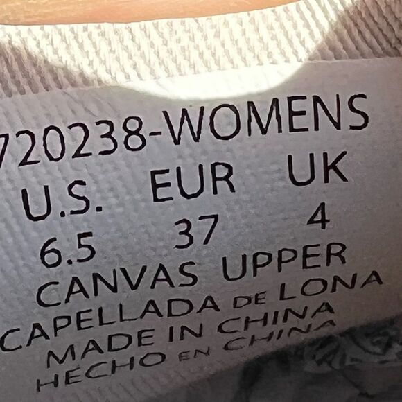 Levi's Navy Canvas Sz 6.5 Women's Stan Buck - Picture 11 of 15